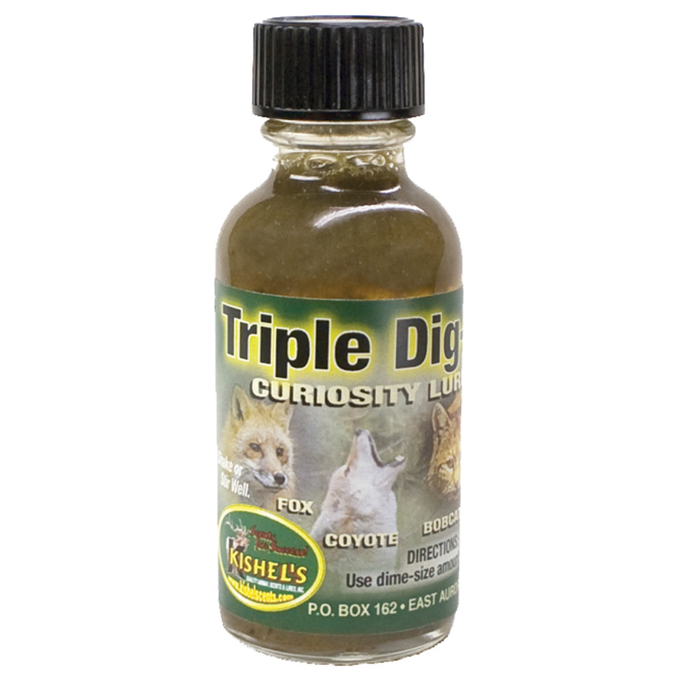 Kishels Triple Dig Gland and Musk Blend Trapping Lure 1 oz.