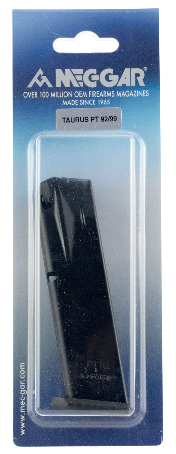 Mec-Gar MGPT9218AFC Taurus PT-99/PT-92 18rd 9mm Luger Blued Anti-Friction Coated Magazine