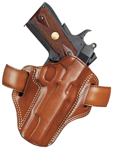 Galco Combat Master CM112 Tan Leather OWB Belt Holster for S&W K Frame & Ruger Security-Six, RH