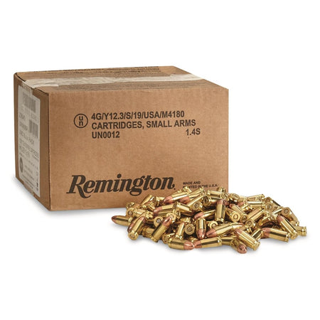 Remington 9mm Luger/Parabellum 23645 UMC Handgun Full Metal Jacket FMJ 115 Grain