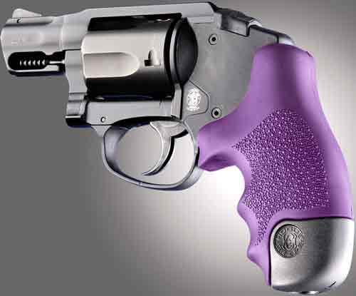 Hogue Purple Tamer Rubber Grip for S&W J Frame RB Centennial Bodyguard