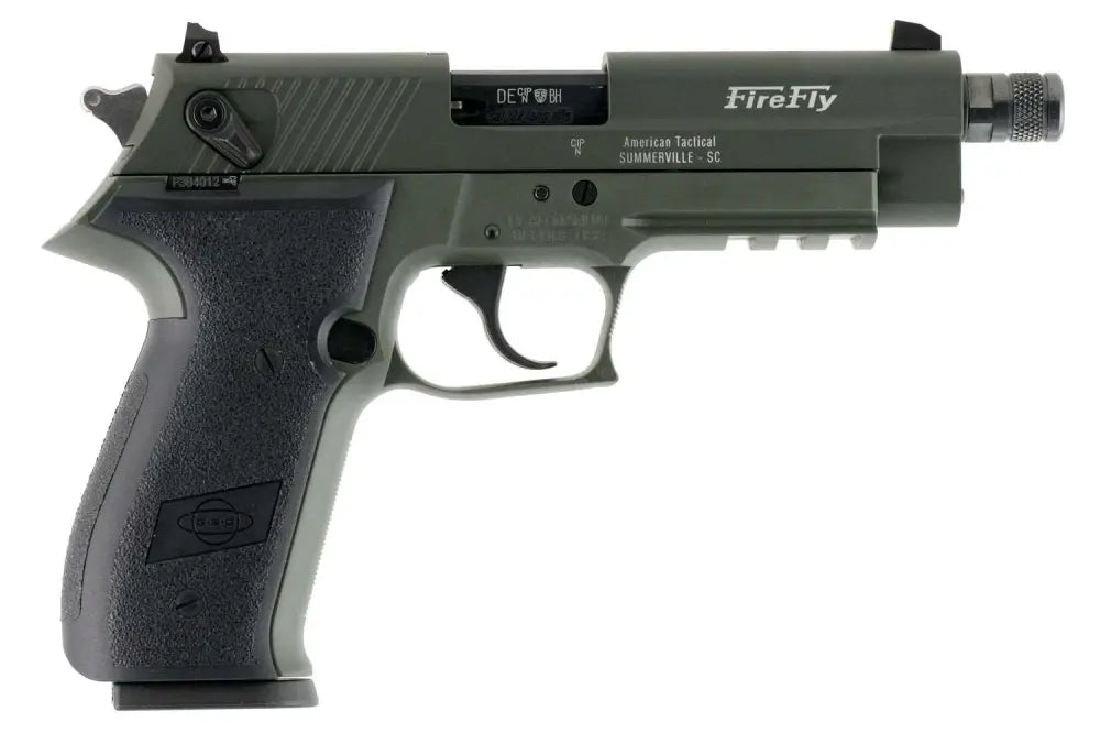 ATI GSG FireFly .22 LR Threaded Pistol - OD Green