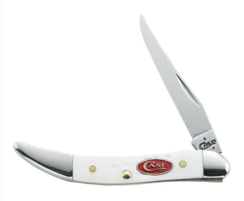 Case White Synthetic Sparxx Standard Jig Texas Toothpick Knife