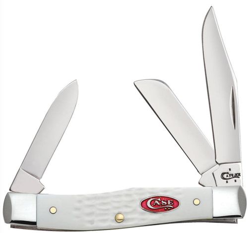 Case White Synthetic Sparxx Standard Jig Medium Stockman Knife