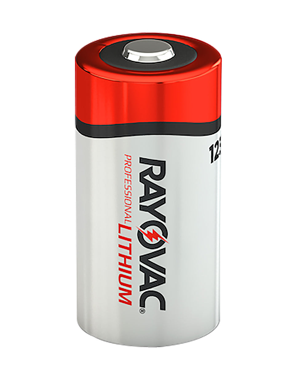 Rayovac RL123A2 123A Photo Lithium Battery Pack 3 Volts 2 Count