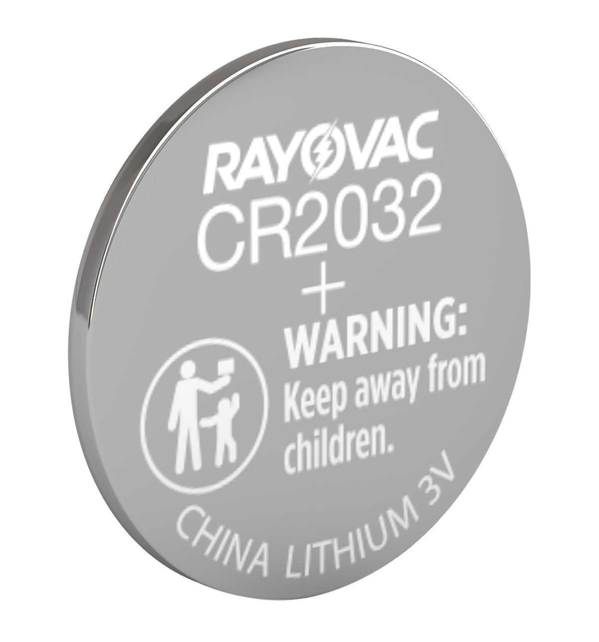 Rayovac KECR20321 CR2032 Lithium Coin Battery 3.0 Volts 225mAh