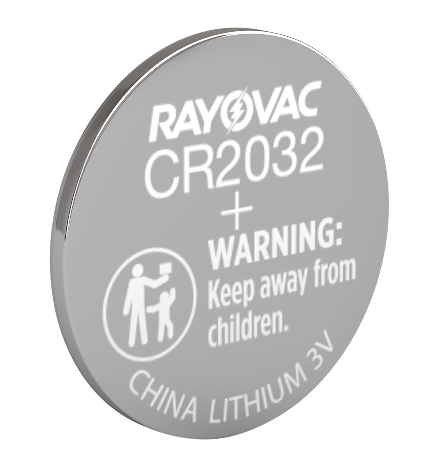 Rayovac KECR20321 CR2032 Lithium Coin Battery 3.0 Volts 225mAh