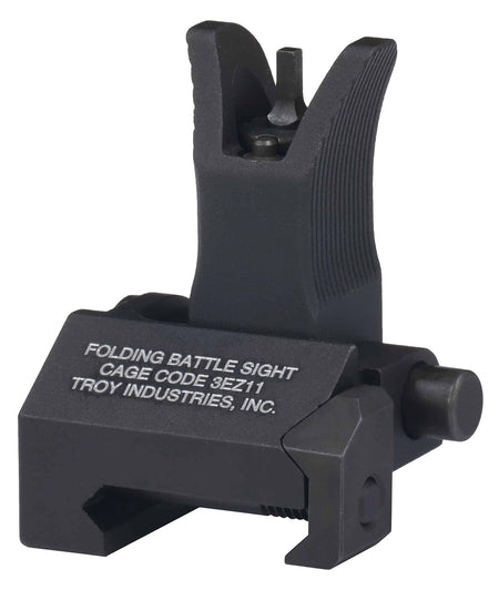 Troy Ind M4-Style Front Folding BattleSight Black Anodized BUIS
