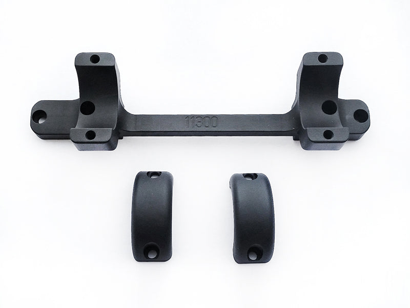 DNZ 1-Inch High Black 1-Piece Scope Mount for Howa 1500 Short Action
