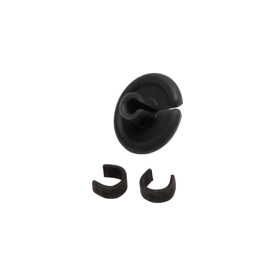 October Mountain String Love 2.0 Black Kisser Buttons 25 pk.