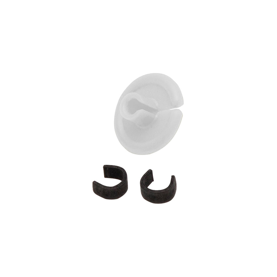 October Mountain String Love 2.0 White Kisser Buttons 25 pk.