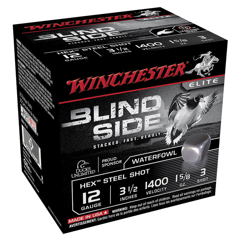 Winchester 12 Gauge Shotgun Shells  #3 1-5/8 oz 3.5 in
