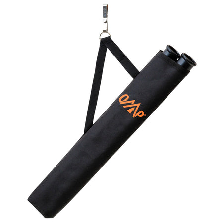 October Mountain Hip Quiver 2-Tube Black Reversible RH/LH