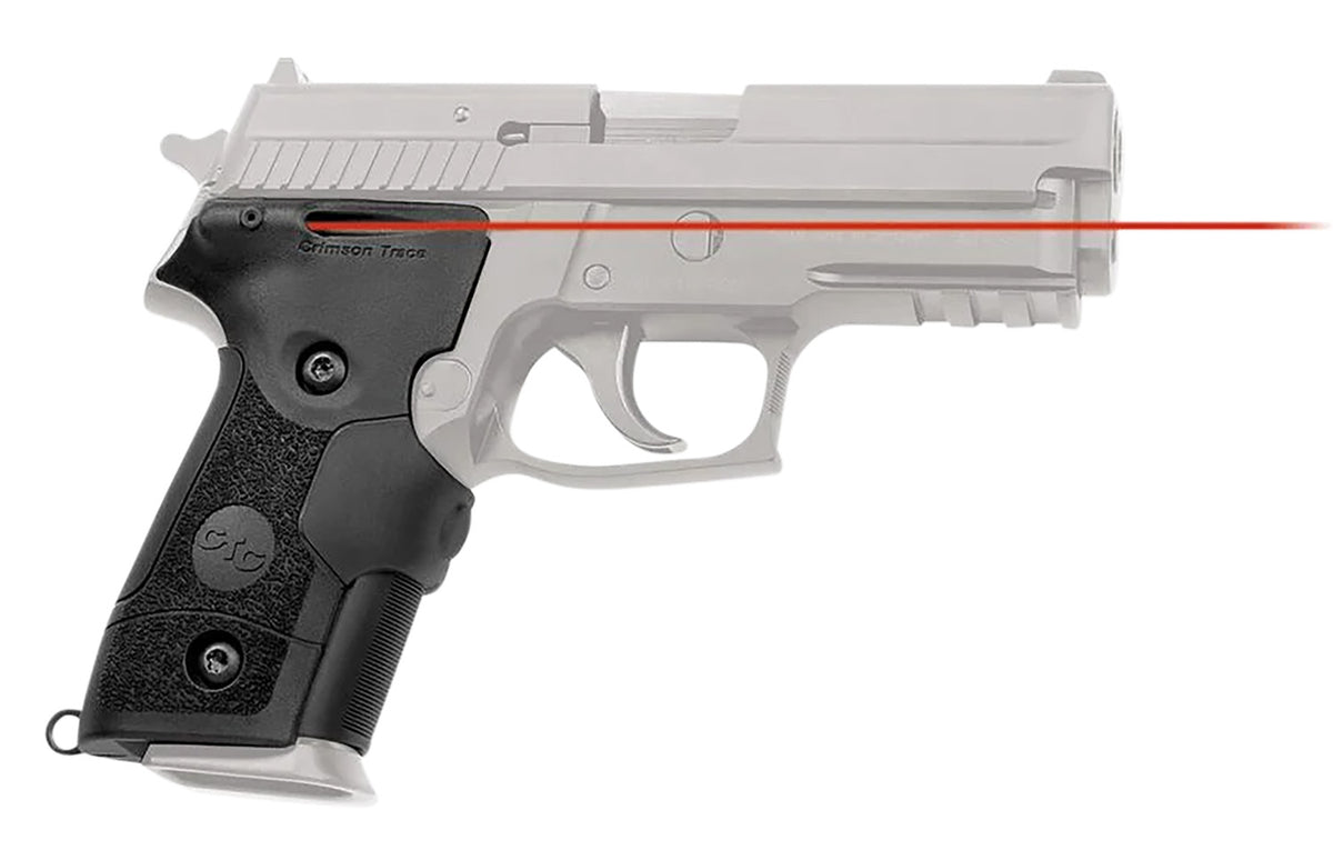 Crimson Trace Lasergrips Fits Sig P229 and P228, Front Activation Red Laser, Black Polymer