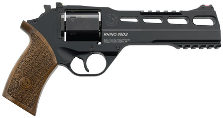 Chiappa Rhino 60DS CA Compliant 10mm Auto 6-Shot Revolver, 6" Barrel, Walnut Grip