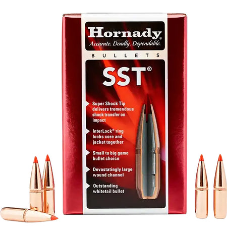 Hornady SST .264 140 gr Accurate Expanding Game Bullet 100 Per Box