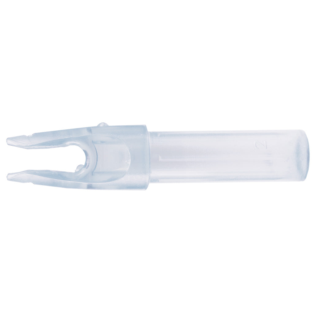 Carbon Express .244 Clear LaunchPad Nocks 12-Pack