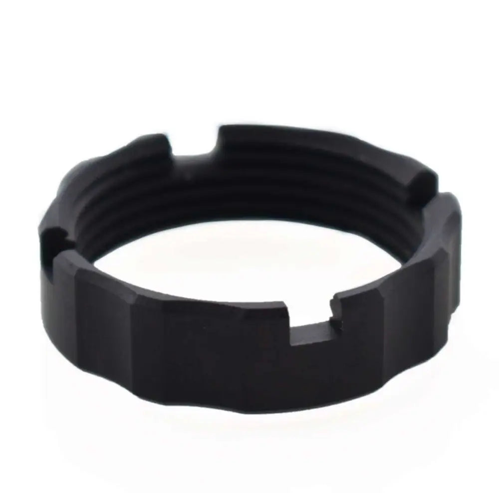 Fostech Lite Black Aluminum Castle Nut for AR Platforms