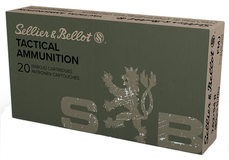 Sellier & Bellot (S&B) 7.62x54mmR SB76254RA Full Metal Jacket FMJ 180 Grain