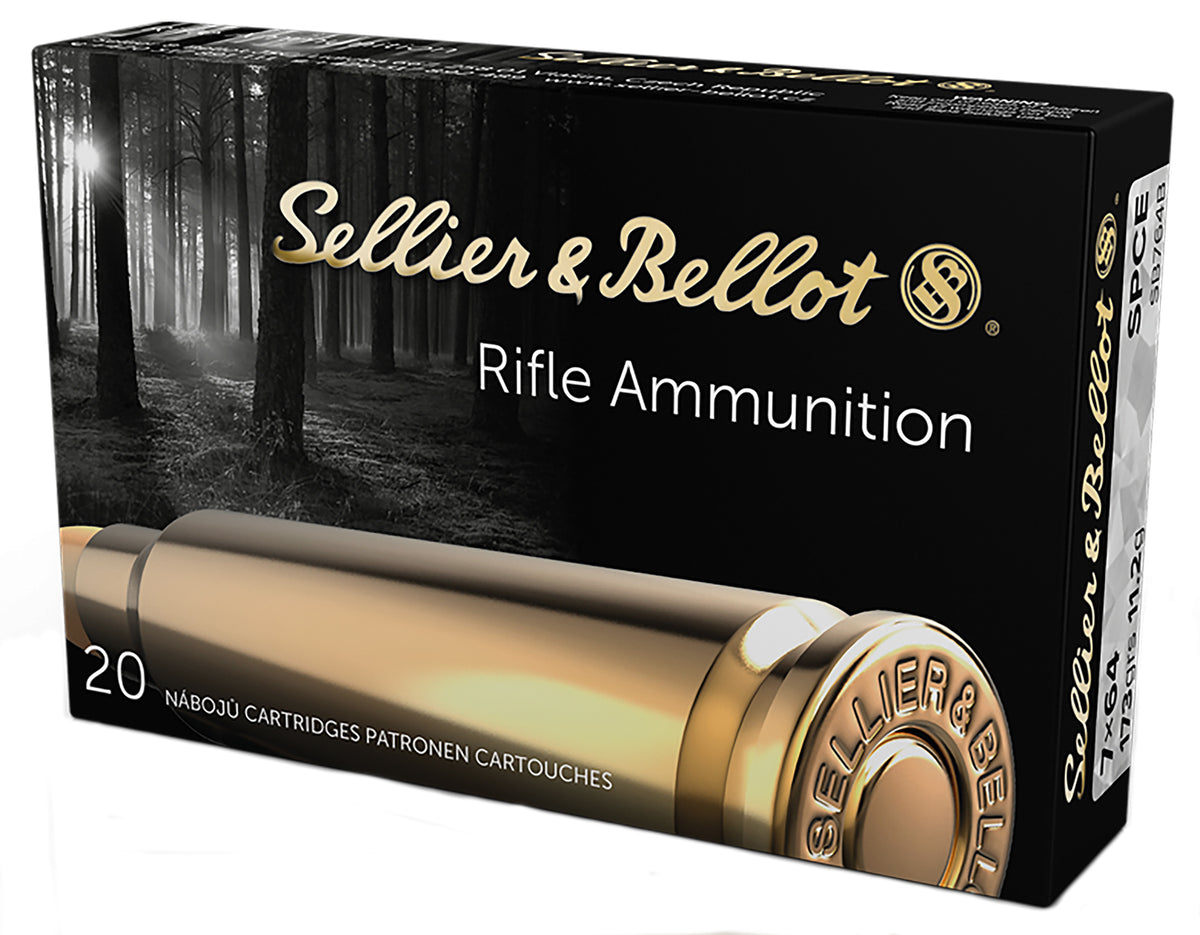 Sellier & Bellot (S&B) 7x64mm Brenneke SB764B 754908511860 Soft Point Cut Through Edge 173 Grain