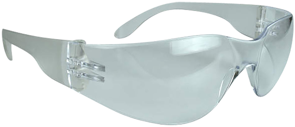 Radians Mirage Adult Shooting Glasses Clear Lens Clear Frame MR0110ID