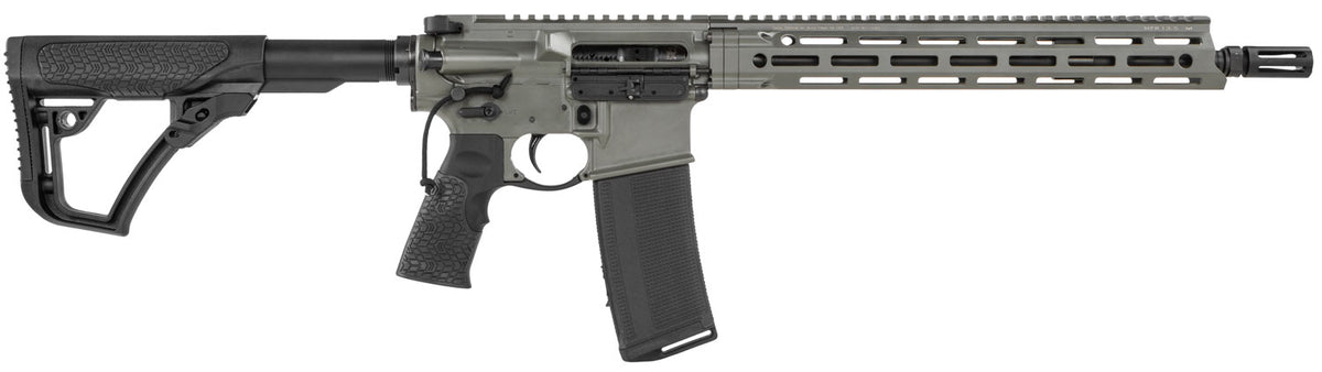 Daniel Defense 0212801219055 DDM4 V7 SLW *CA Compliant 5.56xx45mm NATO 14.50" 10+1 Deep Woods Green Cerakote 6 Position w/SoftTouch Overmolding Stock