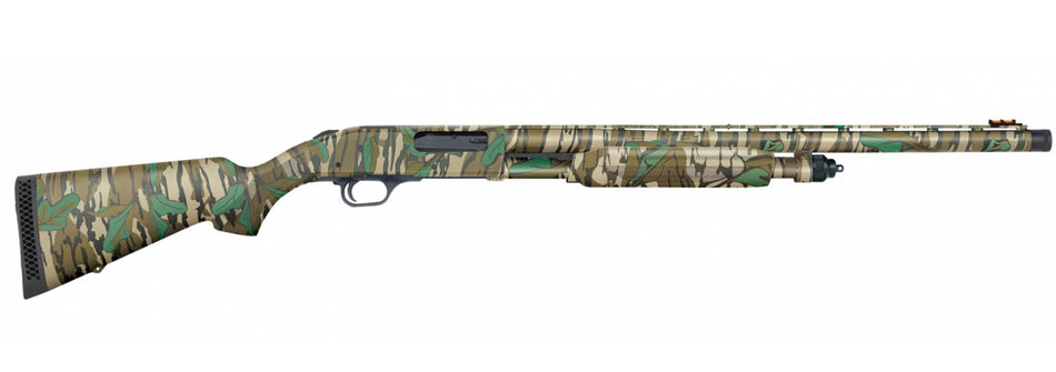 Mossberg 835 Ulti-Mag 12 Gauge Pump Shotgun, 3.5" Chamber, 5+1 Capacity, 24" Mossy Oak Greenleaf Vent Rib Barrel, Optic Ready Receiver, Right Hand
