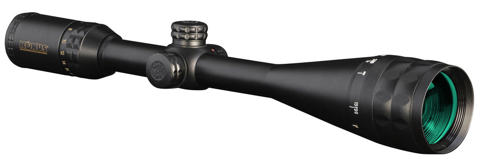 Konus KonusPro-Plus 7274 6-24x50 AO 1-Inch Tube Blue/Red Illuminated Crosshair Dot Reticle Scope