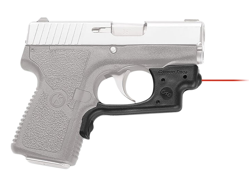 Crimson Trace Laserguard Fits Kahr Arms P380/CW380 Pistols, Instinctive Activation Red Laser, Black Polymer