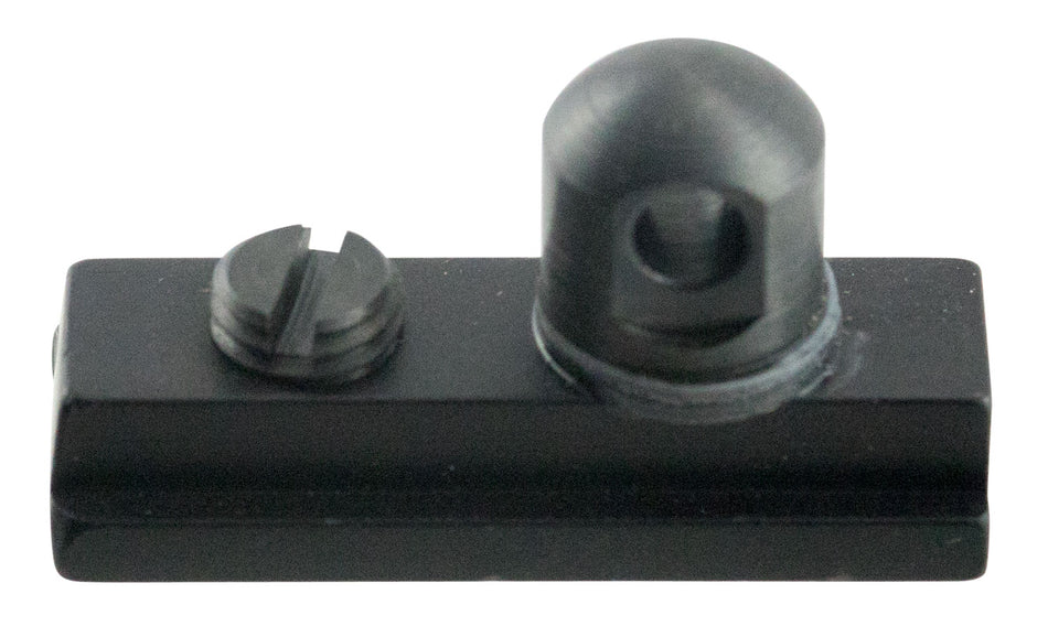 Harris Bipods 6A American-Size Rail Adapter Stud for Bipod Mounting, Black Metal