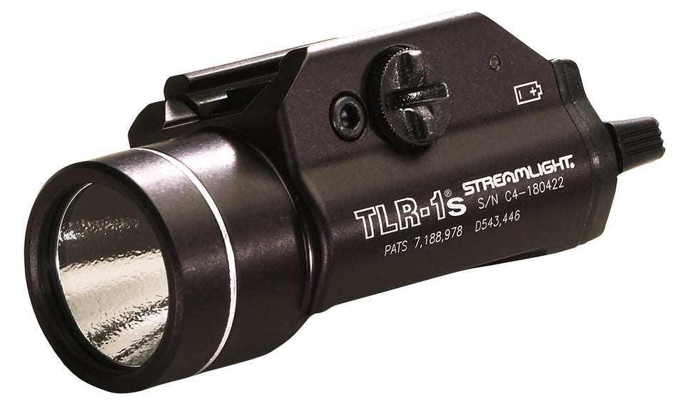 Streamlight TLR-1S 69210 Black 300 Lumen White C4 LED Weapon-Mounted Tactical Light