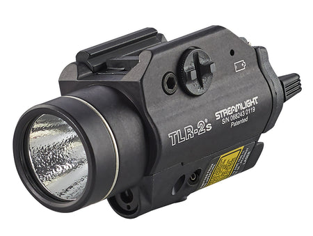 Streamlight TLR-2S 69230 Black 300 Lumen White LED and Red Laser Weapon-Mounted Light