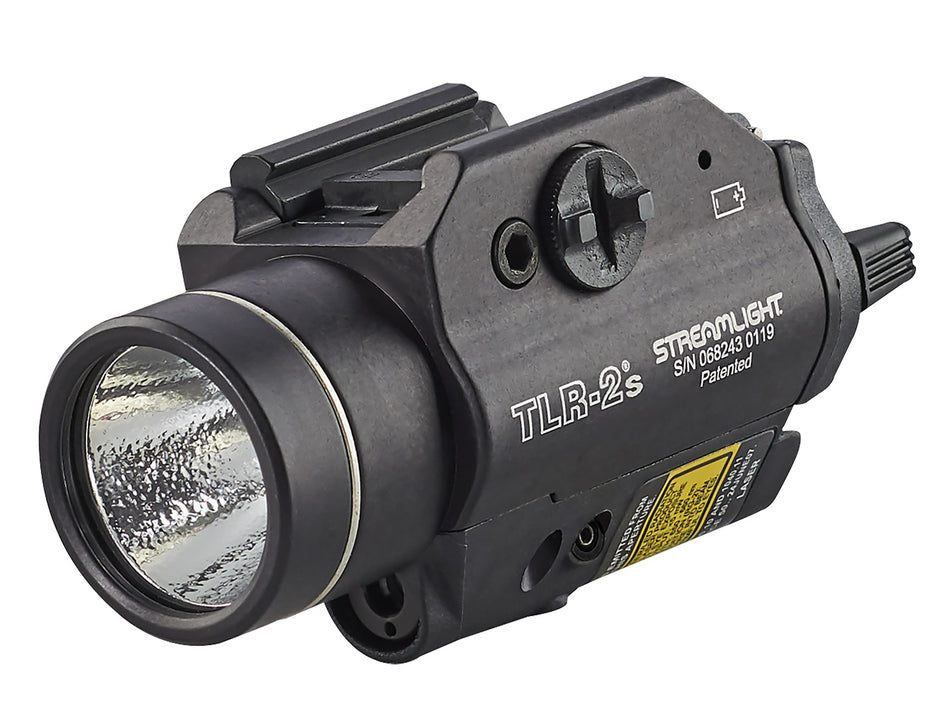 Streamlight TLR-2S 69230 Black 300 Lumen White LED and Red Laser Weapon-Mounted Light