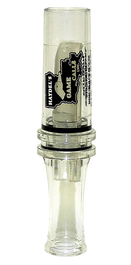 Haydel's Game Calls BC10 Single Reed Mallard Duck Call Clear