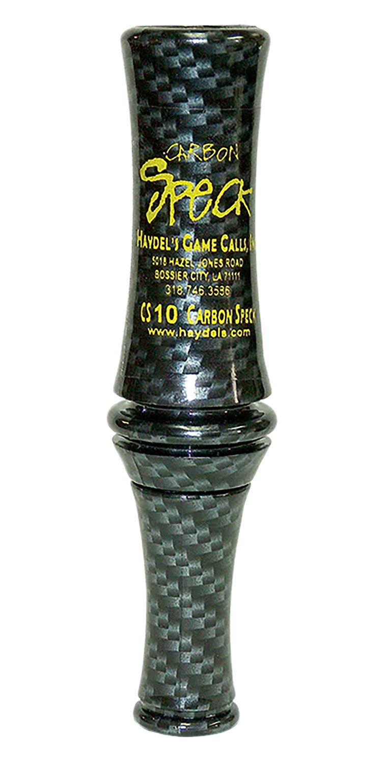 Haydel's Game Calls CS10 Single Reed Specklebelly Goose Call Carbon