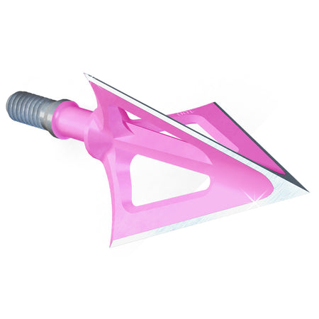 G5 Montec Fixed Blade Broadheads Pink 100 Grain 3 pk.