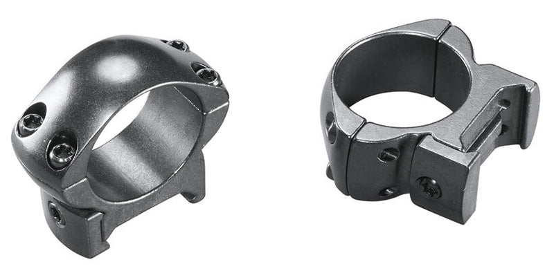 Weaver Grand Slam 1" Medium Steel Scope Rings Black