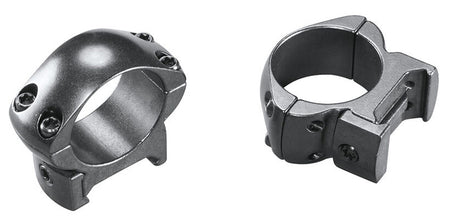 Weaver Grand Slam 1" Medium Steel Scope Rings Black