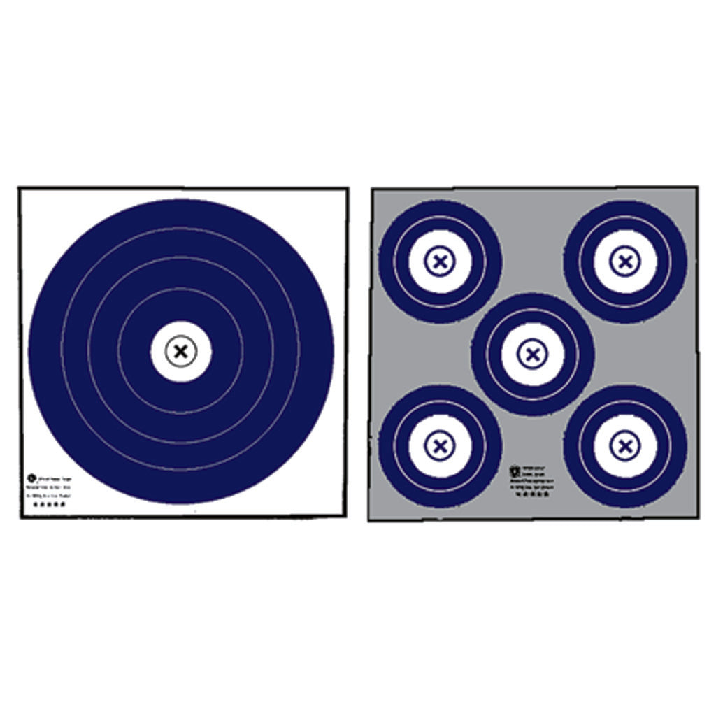 Maple Leaf Official NFAA Indoor Double Sided 40 cm Target Face 100 pk.