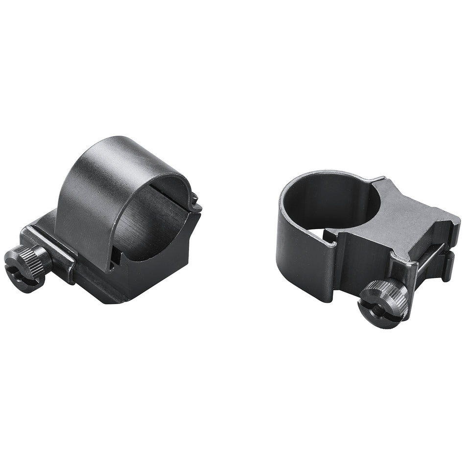 Weaver Mounts 48449 Top Mount Extension Rings Matte Black 1" Extra High