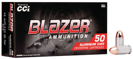 Blazer .45 ACP/Auto 3570 Aluminum Full Metal Jacket FMJ 230 Grain