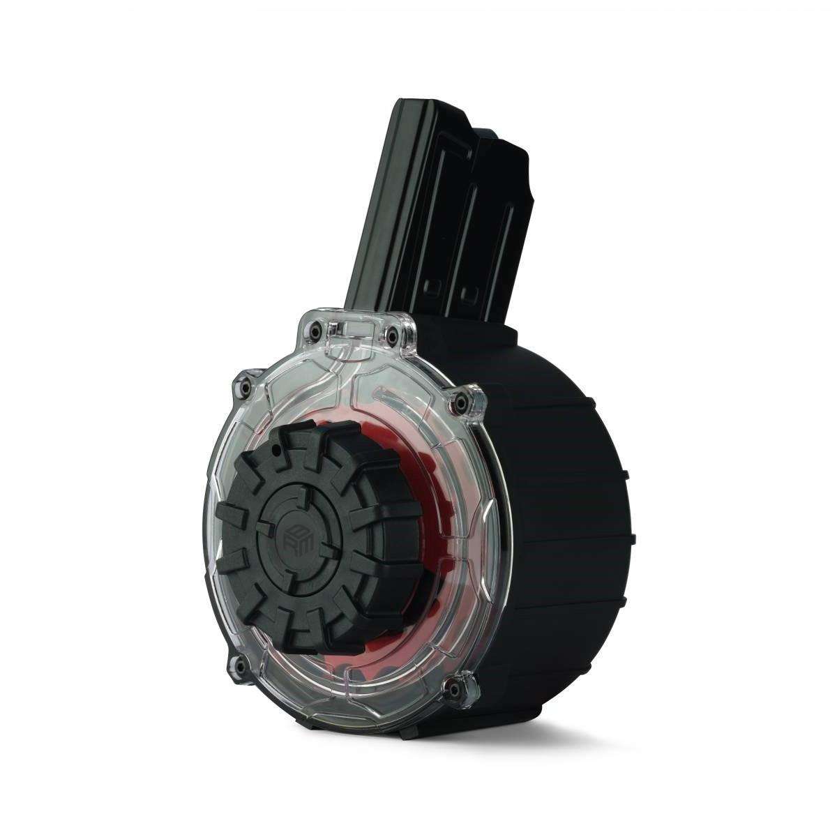 Black River Typhoon Defense X12/F12 20RD Drum Mag 12 Gauge Black/Red