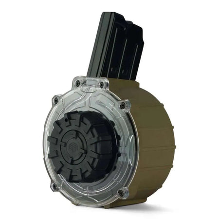 ORTHOS BLACK RIVER 20RD DRUM MAG FDE W BLACK PARTS