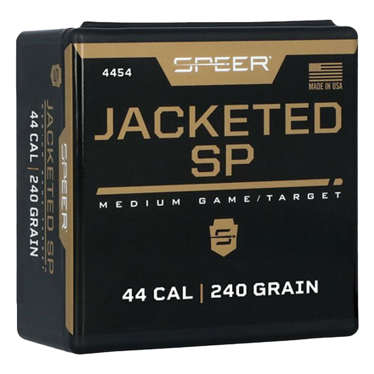 Speer Uni-Cor 44Cal 240gr Handgun Plinking JSP Bullets Box of 100