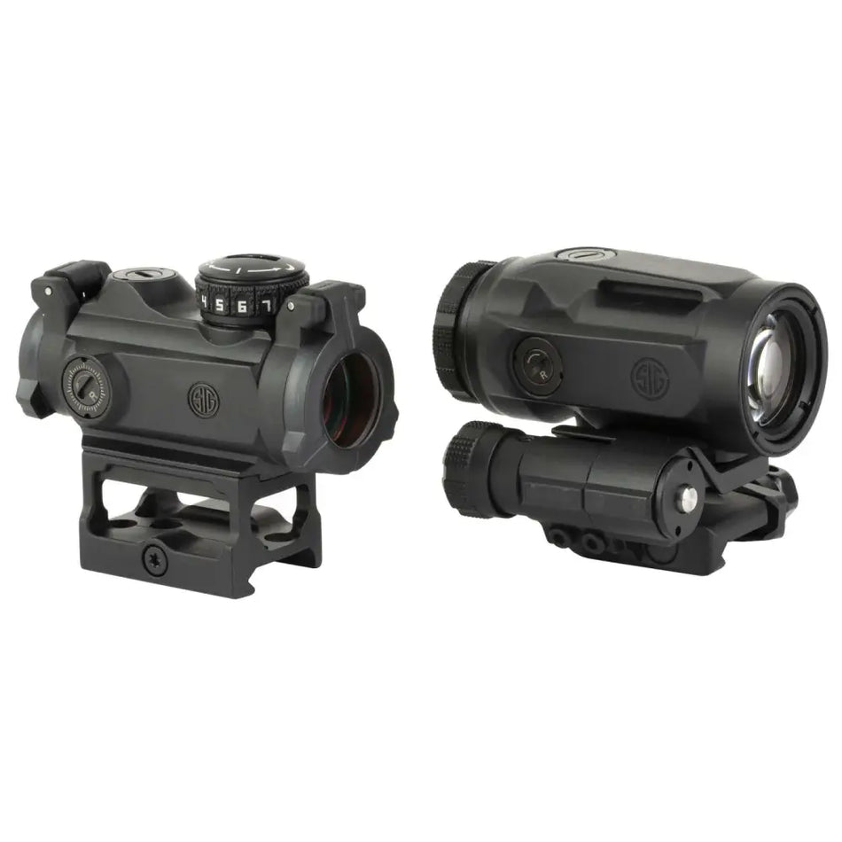 Sig Sauer Romeo MSR 2-MOA Red Dot Juliet5-Micro Magnifier Combo Set