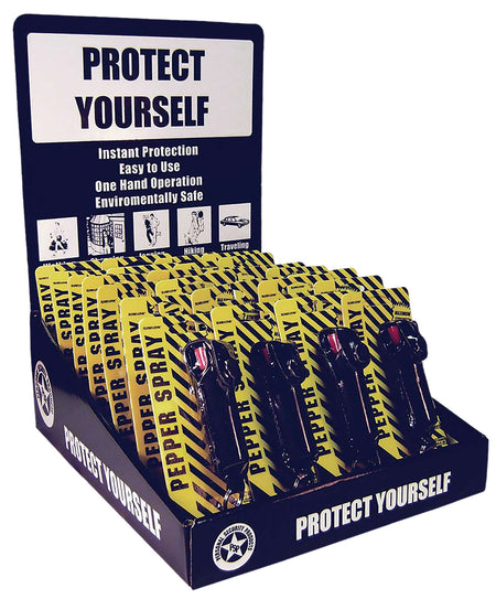 Eliminator Spray EKCH1416 Lipstick Case Pepper Spray Counter Display 16-Unit