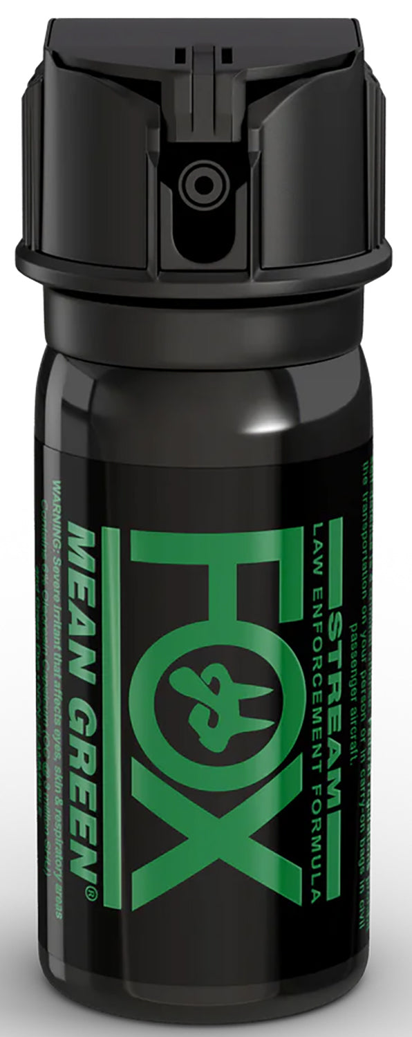 Fox Labs 156MGS Mean Green Pepper Spray 2 oz 6% Concentration Green ID Dye Non-Flammable