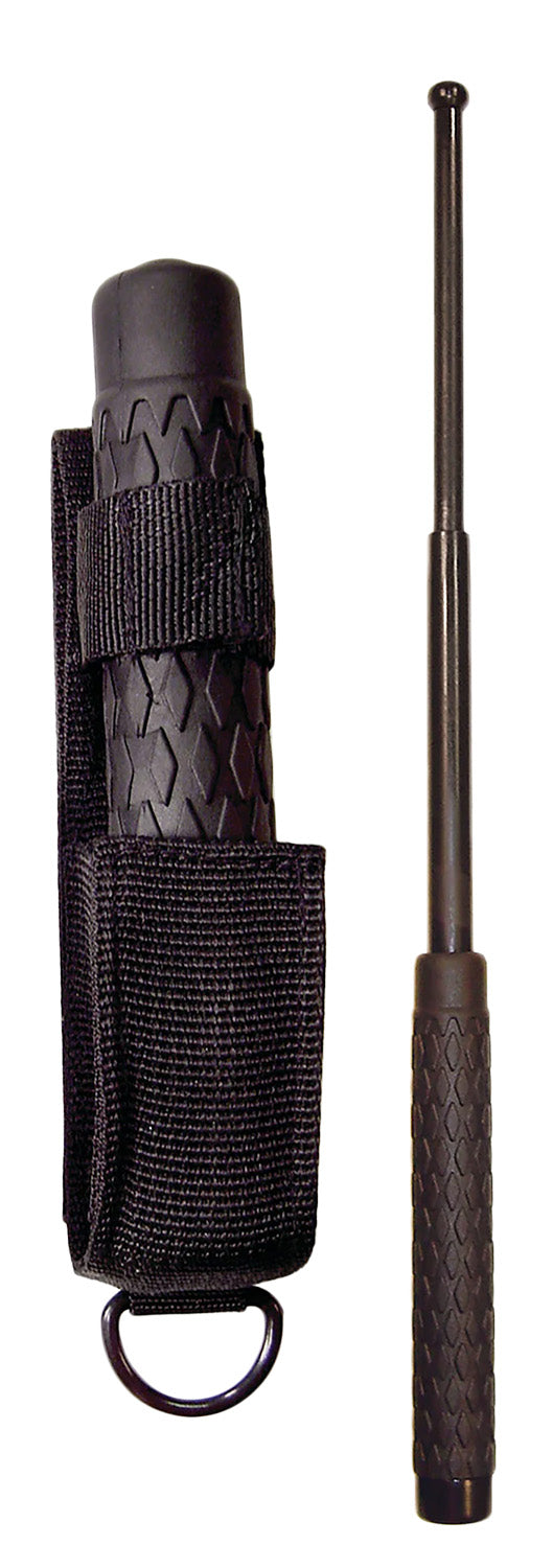 PSP NS21R 21" Expandable Steel Baton Black Padded Rubber Handle Includes Holster