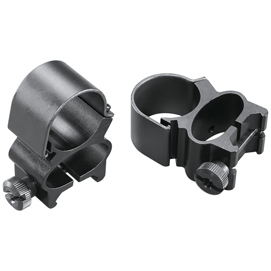Weaver Mounts 49523 See-Thru QD Rings Matte Black 1 Inch