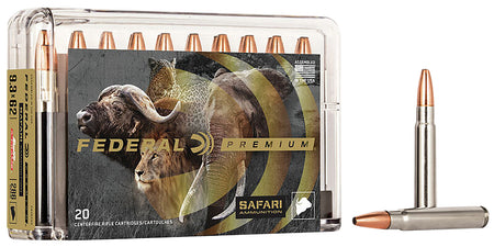 Federal 9.3x62mm Mauser P9362SA Premium Safari Cape-Shok Swift A Frame 286 Grain